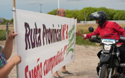 Pullaro, tras varias gestiones de Gobierno, inauguró la pavimentación de la Ruta Provincial 3