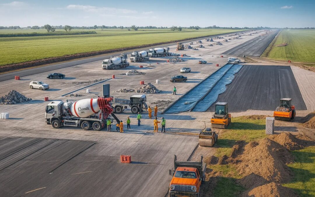 Con el 82 % de avance en la pista, el Aeropuerto de Rosario palpita su reapertura con más de 50 frecuencias semanales a destinos internacionales