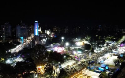 Más de un millón de personas disfrutaron de las 9 noches de las Fiestas de Colectividades en Rosario