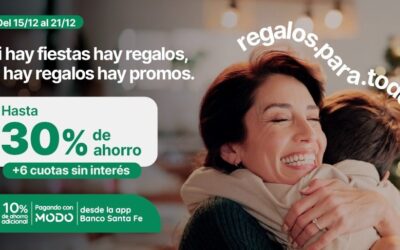 Viene Navidad y el Banco de Santa Fe ofrece excelentes promociones y beneficios a sus clientes