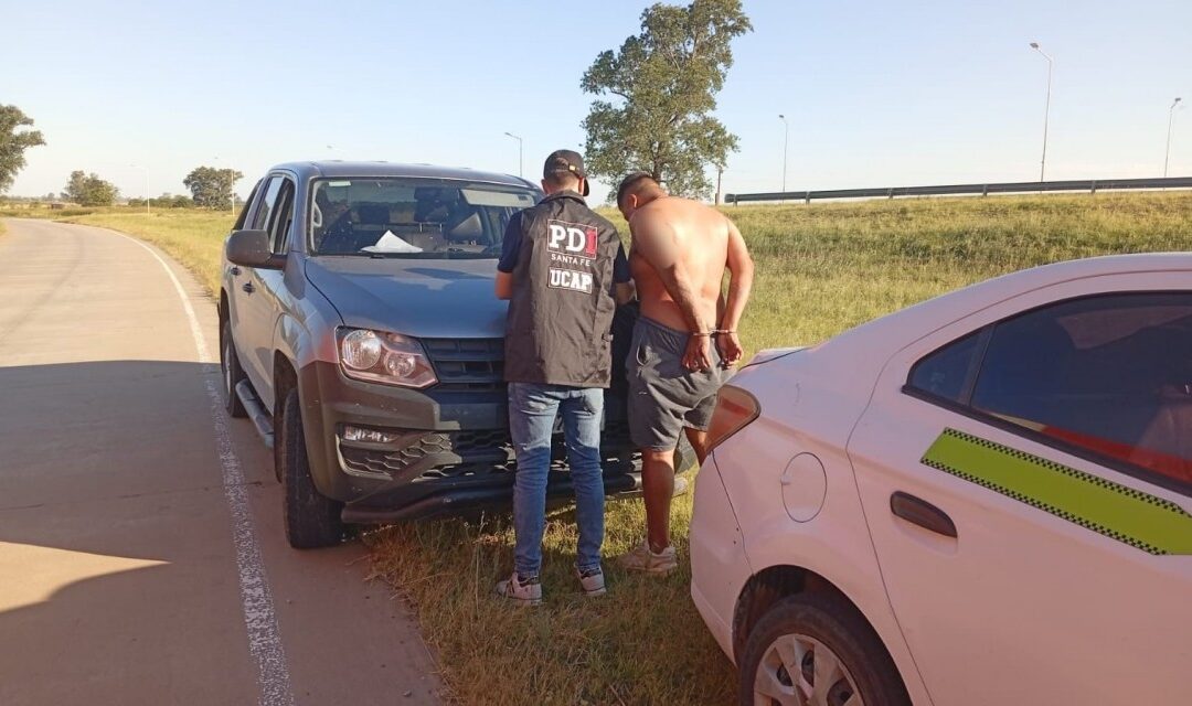 ‘Cheche’, un peligroso malviviente, fue detenido cuando escapaba en un remís hacia Córdoba