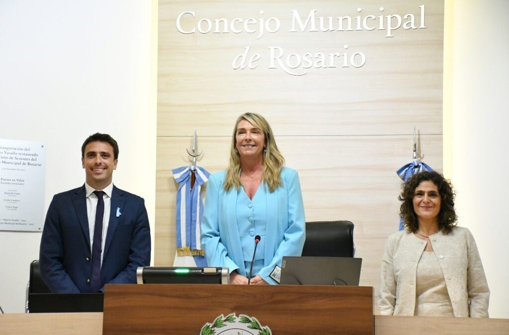 Juraron los nuevos trece concejales y la radical María Eugenia Schmuck fue reelecta presidenta del Concejo Municipal