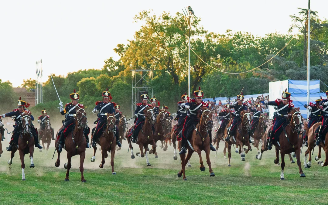 Milei en San Lorenzo devolverá la custodia del sable corvo de San Martín a los Granaderos a Caballo
