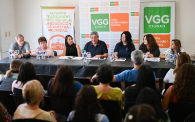 Villa Gobernador Gálvez: Millonaria inversión en el 2025 hizo en obras la Municipalidad en establecimientos educativos
