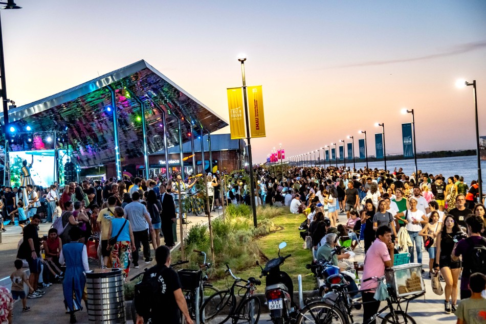 Javkin inauguró ‘Costa Nueva’ y anunció la construcción de un parque acuático junto al balneario ‘La Florida’