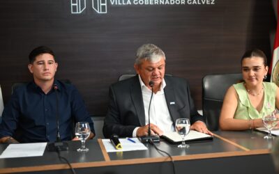 Ricci llamó al diálogo y a la participación al abrir el 45º período de sesiones ordinarias del Concejo Deliberante de Villa Gobernador Gálvez