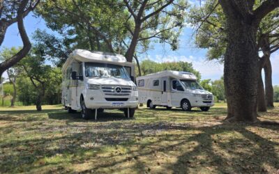 Villa Gobernador Gálvez aloja delegaciones y motor home en sus instalaciones del Parque Regional