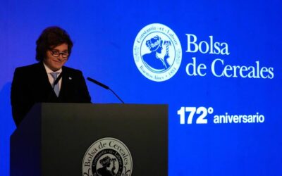 Javier Milei anunció una baja en las retenciones para la soja, trigo y cebada desde junio 2026