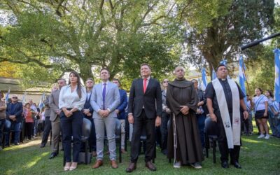 Con un gran acto, San Lorenzo celebró el 230º aniversario de la formación de su histórico poblado