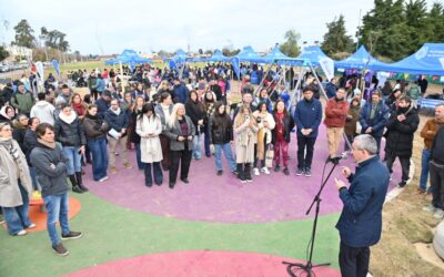 El Municipio inauguró dos nuevos espacios públicos en la zona norte rosarina y anunció que habrá más obras