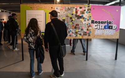 El Club Cultural y la muestra ‘Ciudad Hip Hop’ se inauguró en el Cultural Fontanarrosa de la plaza Montenegro