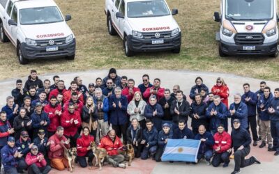 Regresó completa la Brigada USAR de rescatistas santafesinos que viajó en misión internacional a Venezuela por el terremoto