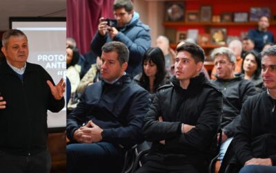 ‘El Niño’: Ricci presentó el protocolo operativo para enfrentar el fenómeno climático en Villa Gobernador Gálvez