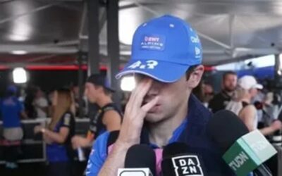 Colapinto se mostró frustrado y lloró por su noveno puesto en el emblemático circuito italiano de Monza