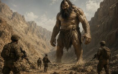 El gigante de Kandahar: Una patrulla de soldados norteamericanos lo halló en las montañas de Afganistán