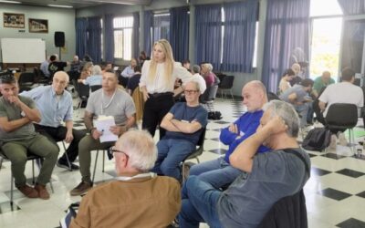 Modelo Santafesino: La exsenadora nacional María de los Ángeles Sacnun sigue recorriendo la< provincia con su propuesta